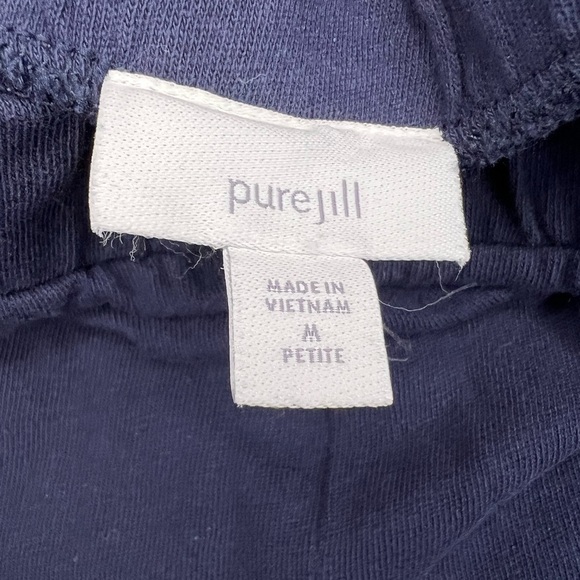 J. Jill Navy Blue Wide-Leg capris - Picture 4 of 4